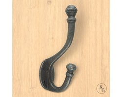 set van 10 grijze kapstokhaken Robuust