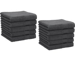 Set van 10 Katoenen Zeemdoeken - Zachte Waslappen voor Thuis en Sauna