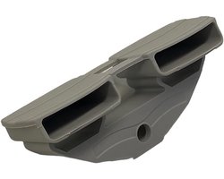 Set van 10 Rubber Doppen - Zwart - Voor Bevestiging van Latten in Lattenbodem - Geschikt voor Bedden en Slaapbanken