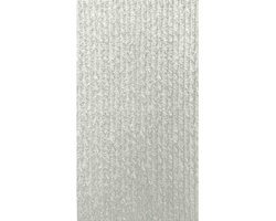 Set van 12 decoratieve panelen met 3D-effect van gekraste steen, 8,6 m² PU-wandbekleding, 120 x 60 x 2,5 cm, albastwit.