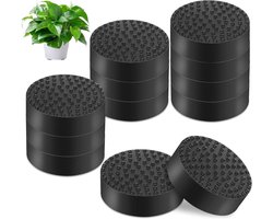 Set van 12 Onzichtbare Bloempotten met Antislip Rubber Voeten voor Binnen en Buiten Gebruik
