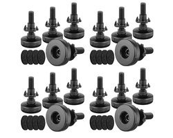 Set van 16 meubelnivelleerders, robuuste meubelnivelleerders, verstelbare poten, geschikt voor kasten, tafels en stoelen.