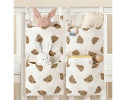 Set van 2 Babybox Organizers | Box Organizer Zak Baby | Boxopbergzak Boxzak Box opbergzak | Boxopberger Boxopbergtas | Ook voor Wieg Ledikant