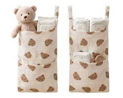 Set van 2 Box Organizers | Babybox Organizer Zak Baby | Boxopbergzak Boxzak Boxzakken Box zakken Box opbergzak | Boxopberger Boxopbergtas | Ook voor Wieg Ledikant