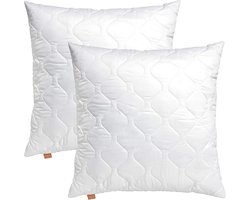 Set van 2 decoratief sofakussen - wasbaar tot 60 graden - Oeko-Tex gecertificeerd - 50 x 50 cm