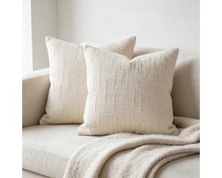 Set van 2 Decoratieve Kussenhoezen