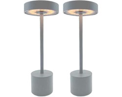Set van 2 draadloze tafellampen H30CM ROBY