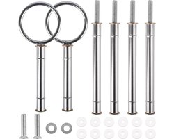 Set van 2 Etagère Stangen voor Taarten, Cupcakes en Fruit - 3-Traps Bouwpakket