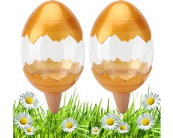 Set van 2 Grote Irrigatieballen 500ml voor Binnenplanten - Watergeefsystemen voor Potplanten, Tuinaccessoires en Vakantiegebruik