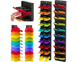 Set van 2 Hoedhouders voor Tot 20 Petten, Stevige Bevestiging, Muurbevestiging voor Petten, Ideaal voor Deur en Kast