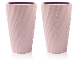 Set van 2 Onbreekbare Tandenborstelbekers – Duurzaam en Stijlvol voor Badkamer en Kantoor