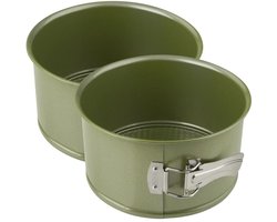 Set van 2 Panettonevormen met scharnier 18 cm Zenker Green Vision