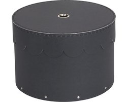 Set van 2 Ronde Opbergdozen met Deksel - Decoratieve Kisten voor Kleding en Speelgoed - Ruimtebesparend en Duurzaam