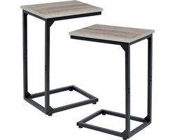 Set van 2 salontafels, slaapkamertafel