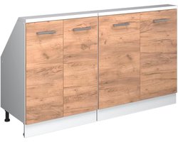 Set van 2 Schuin Dak Kast Meubel, Hoekoplossing voor Zolder en Dakkapel