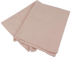 Set van 2 Theedoeken in Zacht Roze - 100% Katoen, Steen Gewassen, Ideaal voor Keuken en Droogdoeken
