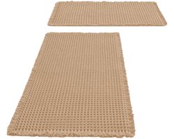 Set van 2 Wasbare Antislip Badmatten voor Diverse Ruimtes
