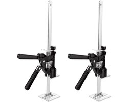 Set van 2 werkbesparende hefbruggen 38 cm - hefgereedschap met hefhoogte 25 cm - meubellifter tot 240 kg - montagesteun voor zware meubels zoals kasten, wardrobes en diepvriezer