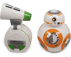Set van 2 Zout- en Peperstrooier Keramiek Droid Figuren