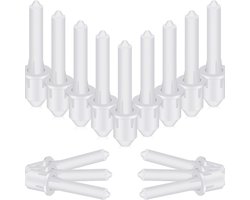 Set van 20 jaloezielamellenbouten- gordijnreparatie-inzetstukken- accessoires voor jaloezieën