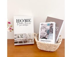 Set van 3 decoratieve boeken - Kunstzinnige stapelbare opbergboxen voor interieurdecoratie - Multifunctionele boekenset voor woonkamer of kantoor - Stijlvolle opslagoplossing in boekvorm