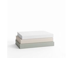 Set van 3 decoratieve nepboeken – Linnen look met magnetische sluiting en verborgen opbergvak – Stapelboeken voor salontafel, boekenplank of nachtkastje – Stijlvolle woondecoratie