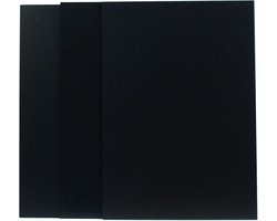 Set van 3 Dubbelzijdige Krijtborden voor Tafel of Menu - Binnen & Buiten Gebruik