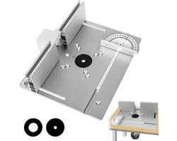 Set van 3 Frees Tafel Inserts - Aluminium Freestafels met Houder - Geschikt voor Tafelbewerking
