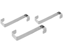Set van 3 haken voor deur en kast Fackelmann Tecno
