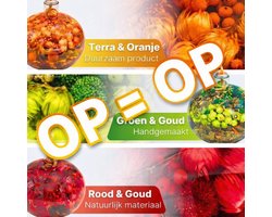 Set van 3 Olielampen – Groen, Rood & Terra – Glazen Sfeerlampen – 13CM – Inclusief Olie & Decoratie - Opruiming - Aanbieding