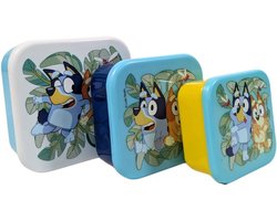 Set van 3 Stapelbare Snack- en Lunchboxen voor Kinderen - 11,5 cm