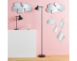 Set van 3 Wandspiegels Mylia Goud