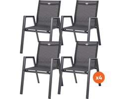 Set van 4 - Hartman Napoli stapelstoel