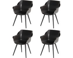 Set van 4 - Hartman Sophie Studio dining armstoel - Mahogany