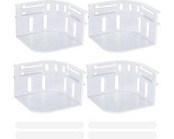 Set van 4 Hoeslaken Klemmen voor Bed, Antislip Bedlakens Bevestiging, Voorkom Verschuiven van Matras Topper, Ideaal voor Beddengoed en Matrassen