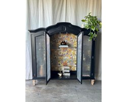 Set van 4 houten meubelpoten 5 cm hoog - ongeverfd, geschikt voor bank, kast, fauteuil, salontafel - eenvoudige montage - max. belasting 110 kg per poten