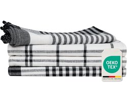 Set van 4 Keukendoeken in Katoen - 50x70 cm - Super Absorberend en Sneldrogend