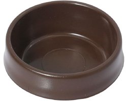 Set van 4 Kleine Meubelwieltjes Bruin - Bescherm Je Vloer