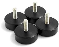 Set van 4 meubelpoten voor sofa, fauteuil, bed en kast - 20 mm
