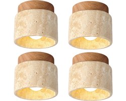 Set van 4 Plafondlamp Modern Creativiteit Plafondlamp Wabi-Stijl voor Woonkamer Keuken Slaapkamer