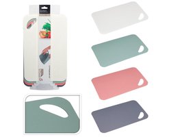 Set van 4 stuks - Flexibele Snijplanken - Buigbare Snijplank - 29cm x 19cm x 1,7mm - 4 assortie kleur - Eenvoudig te reinigen - Ideaal voor Thuisgebruik , Caravan , Camper