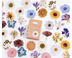Set van 46 stickers - Bloemen 2 - Flower sticker
