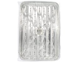 Set van 5 aluminium bakjes 34 x 23 cm Fackelmann