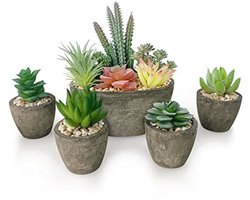 Set van 5 Kunstplanten voor Woon- en Bureaudecoratie