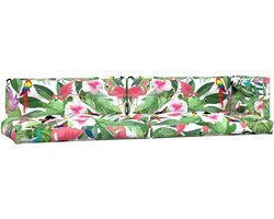 Set van 5 Palletkussens - Bank- en Zitkussens voor Buiten - Set Meerkleurige Tuinkussens