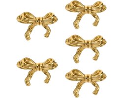 Set van 5 Schattige Ladeknoppen voor Meubels, Deurklinken en Keukenladen - Messing Handgrepen voor Dressoirs en Kasten