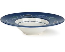 Set van 6 Diepe Borden Excelsa – Ocean, Multicolor Keramiek