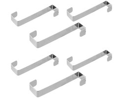 Set van 6 haken voor deur en kast Fackelmann Tecno