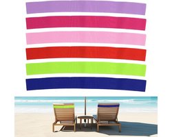 Set van 6 Handdoekclips voor Strandstoelen en Ligbedden, Duurzaam en Rekbaar, Ideaal voor Cruises en Zwembaden