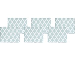 Set van 6 tuinzitkussens TOLVE 39 x 31 cm Mintgroen